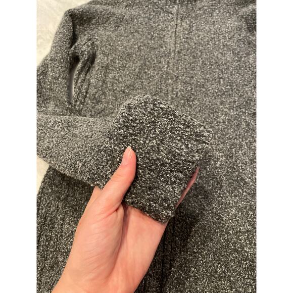 COLUMBIA Women's S Full Zip Sweater Jacket Gray Marl Knit Mock Neck Warm Outdoor - Picture 3 of 8
